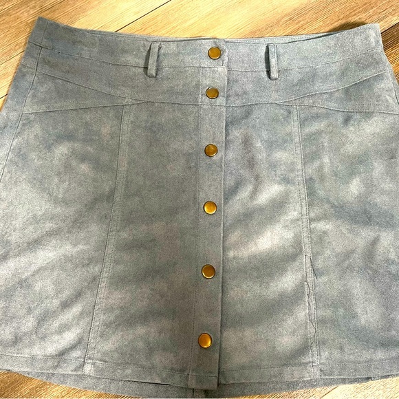 The Impeccable Pig button front skirt-‎ large - Picture 1 of 8